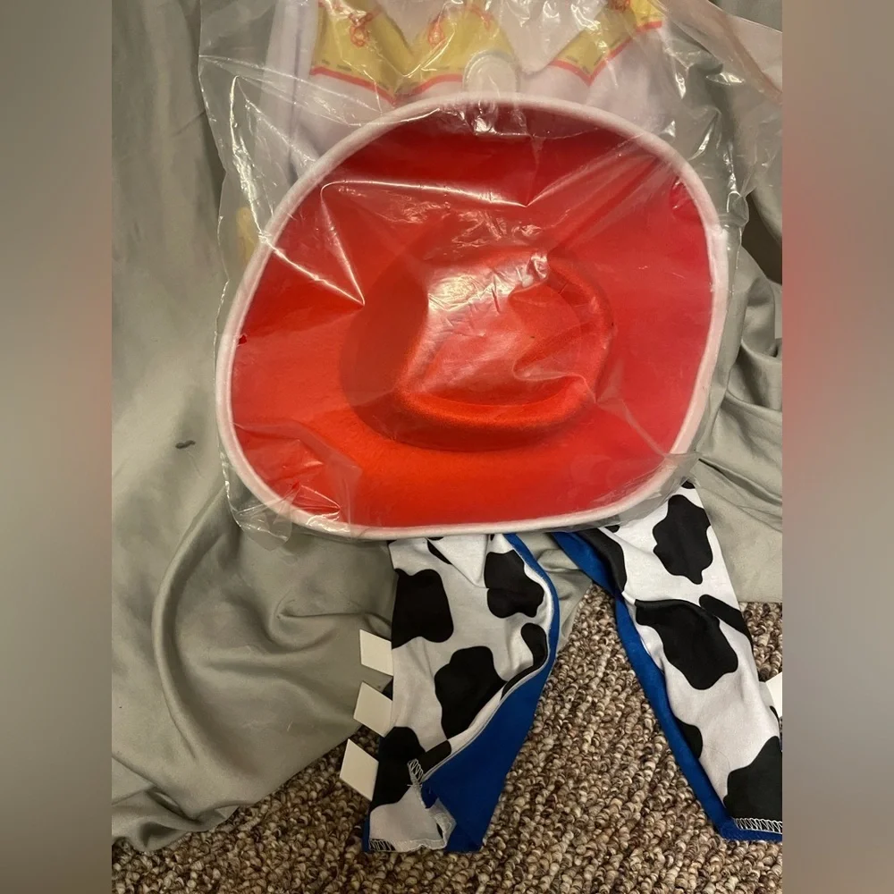 NWT Disney Baby Toy Story Jessie Infant Costume - Red, Yellow, White - Picture 4 of 5